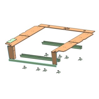 ARB drawer system rear and side infill panel - Ford Ranger & Raptor (2023 -) DC - vehicles without a bed liner - view 2